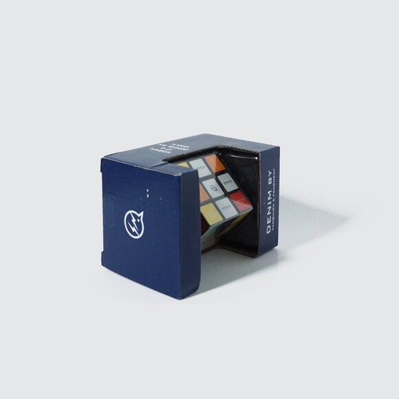 DENIM BY VANQUISH & FRAGMENT RUBIKS CUBE/ Rare/ Collectible toy - Picture 4 of 5